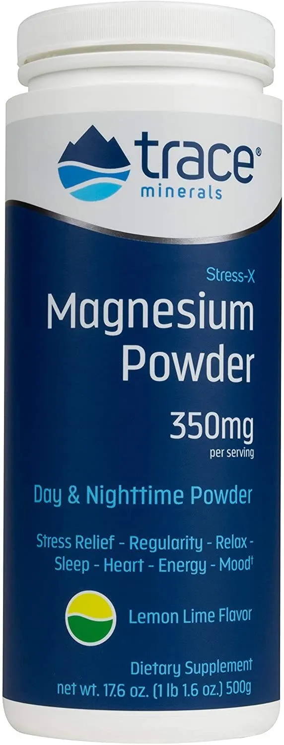 Stress-Magnesiumpulver - x Magnesiumpulver Zitrone - Limettengeschmack 500 g Spurenelemente Neuer Stil